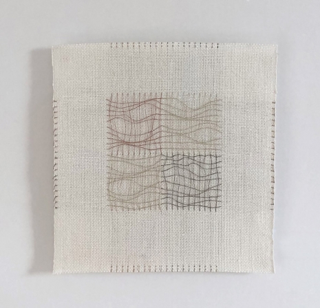 Ann Sutton, Four Square (Serial Woven Studies), 1986 , NewArtCentre.