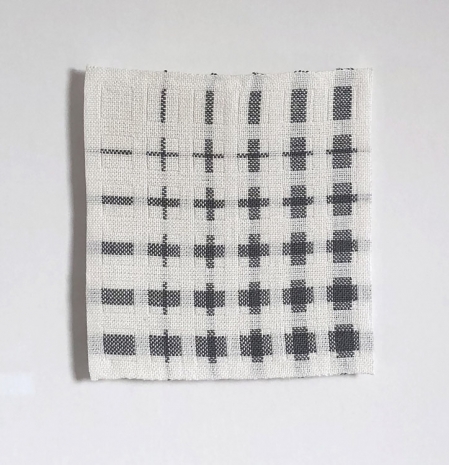 Ann Sutton, Double Weave Number Game (Serial Woven Studies), 1986 , NewArtCentre.