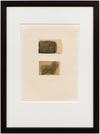 Gerhard Richter, Ohne Titel (Stuhl), 1963 , Sies + Höke Galerie