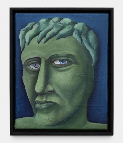 Tom Poelmans , The ghost of a green greek, 2021 , rodolphe janssen