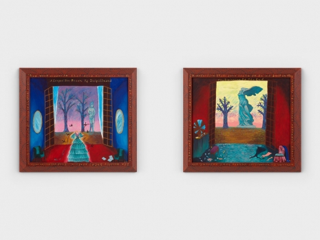 Hollis Sigler, A Longed For Dream Of Fulfillment and The Beginning Of The End, 1996 , Andrew Kreps Gallery