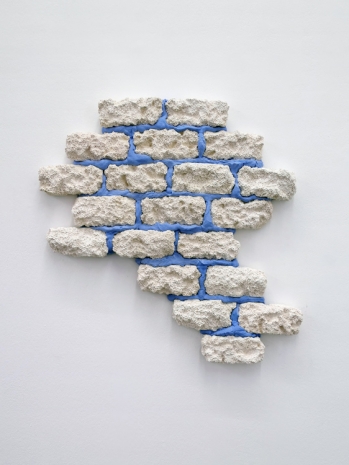 Michel François, Ruins of a Sky Blue Wall (extract), 2020 , Galerie Mezzanin