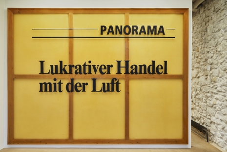 Sigmar Polke, Panorama - Lukrativer Handel mit der Luft (Lucrative Trade with Air), 1997 , MASSIMODECARLO