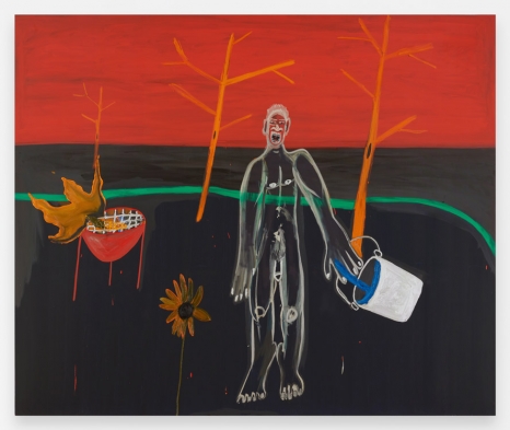 Marcus Jahmal, Silver Disappearance, 2021 , Anton Kern Gallery
