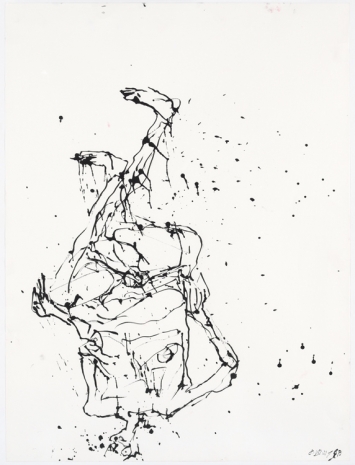 Georg Baselitz, Ohne Titel, 2021, Anton Kern Gallery