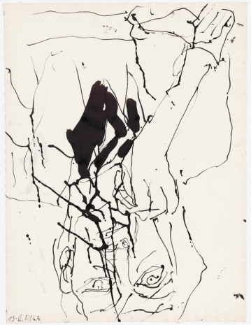 Georg Baselitz, Ohne Titel, 2021 , Anton Kern Gallery