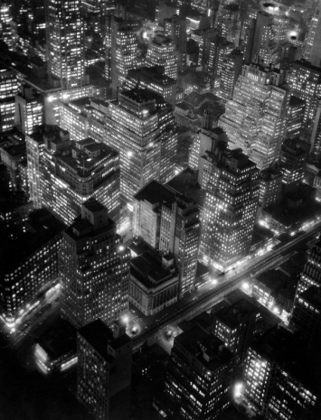 Berenice Abbott, Night View, New York, 1932 , Howard Greenberg Gallery