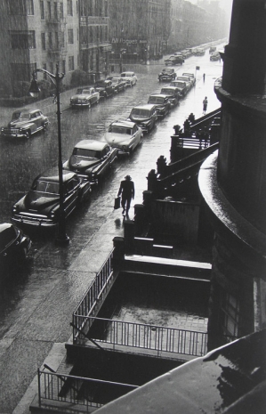 Ruth Orkin, Man in Rain, 1952 , Howard Greenberg Gallery
