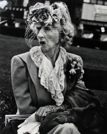 Lisette Model, Woman with Veil, San Francisco, 1947 , Howard Greenberg Gallery