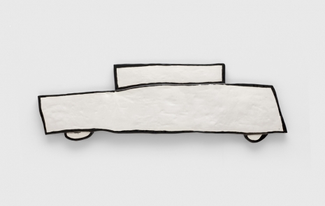 Rose Wylie, White Car, 2021, David Zwirner