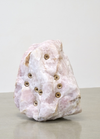 Mika Tajima, Pranayama (Monolith I, Rose Quartz), 2021 , Kayne Griffin