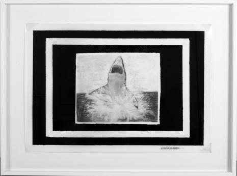 Steven Parrino, White Shark, 2003 , Loevenbruck