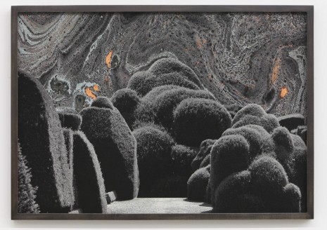 Maria Loboda, Formal garden in the early morning hours (2), 2013, Andrew Kreps Gallery