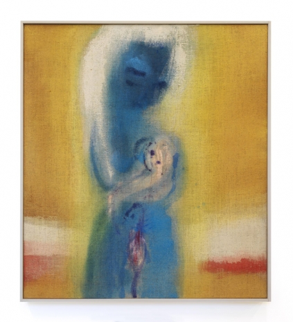 Leiko Ikemura, Girl & Baby, 2021 , Tim Van Laere Gallery