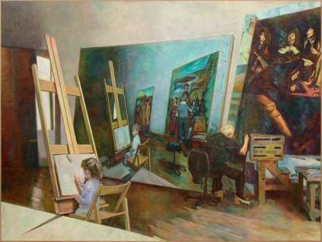 Ilya and Emilia Kabakov, At The Studio Nr. 2, 2019, Lia Rumma Gallery