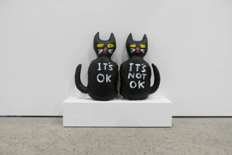David Shrigley, Cat (It’s OK, It’s Not OK), 2012, Anton Kern Gallery