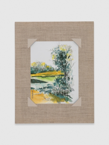 Mika Horibuchi, Watercolor of a Forest Alcove, 2020 , Bortolami Gallery