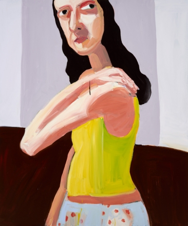 Jenni Hiltunen, Woman with Hand on Shoulder, 2021 , Galerie Forsblom