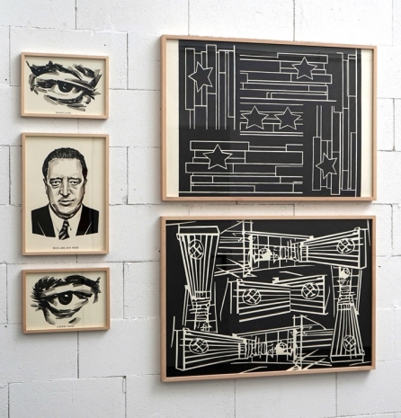 Fernando Bryce, Mies 24/34, 2021, Galerie Barbara Thumm