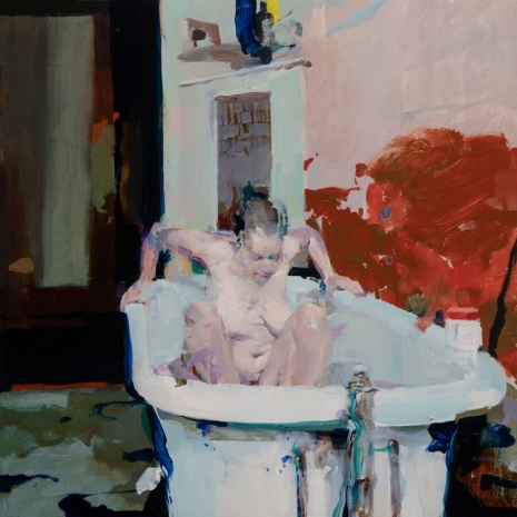 Alex Kanevsky , Peggy’s Bathroom, 2021 , Hollis Taggart