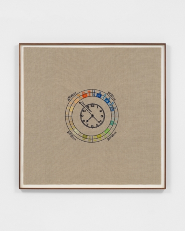 Marina Pinsky, 13-Month Calendar Clock, 2021 , 303 Gallery