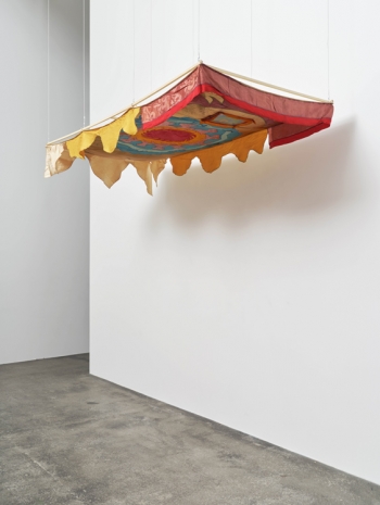 Moki Cherry, Title Unknown (Tibetan style ceiling canopy), 1977, Galleri Nicolai Wallner
