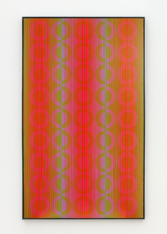 Julian Stanczak, Split Circles, 1969 , The Mayor Gallery