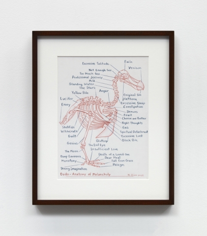 Mark Dion, Dodo - Anatomy of Melancholy, 2022 , Tanya Bonakdar Gallery
