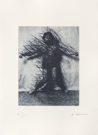 Arnulf Rainer, Selbst in Waage, 1975-76 , Galerie Lelong & Co.