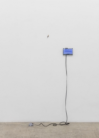 Davide Balula, A.I. Generated Instructions (Waste Land. Leave), 2020 , galerie frank elbaz