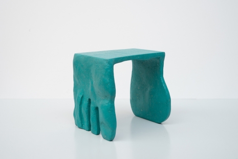 Barbora Žilinskaitė, Roommates Stool [Turquoise], 2020 , Friedman Benda