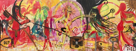 Jonathan Meese, TOTAL RECALL (THE R.I.P.-DIDDLOIDEN ARE BACK TO FIGHT THE 