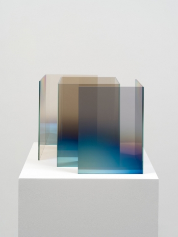 Larry Bell, Deconstructed Cube SS, 2021 , Hauser & Wirth