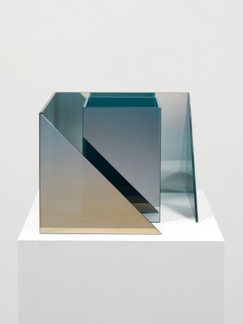 Larry Bell, Deconstructed Cube SS, 2021 , Hauser & Wirth
