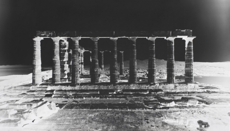 Vera Lutter, Temple of Poseidon, Cape Sounio: August 30, 2021, 2021, Gagosian