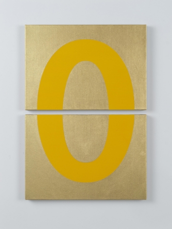 Darren Almond , Divided Icon (Yellow), 2019 , Alfonso Artiaco