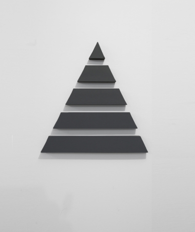 Alan Charlton , Triangle in 5 Parts, 2016 , A arte Invernizzi