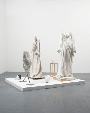 Liz Glynn, Process Monument (after Auguste Rodin, Monument to Balzac), 2013, Harris Lieberman (closed)