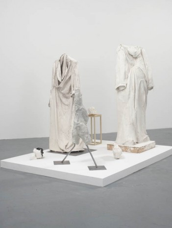 Liz Glynn, Process Monument (after Auguste Rodin, Monument to Balzac), 2013, Harris Lieberman (closed)