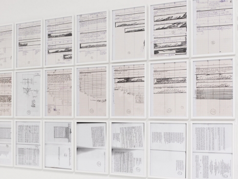 Hermann Nitsch, Partitur des 6-tage-spiels, 2. Fassung für Prinzendorf, 2020-2021 , Galerie Elisabeth & Klaus Thoman