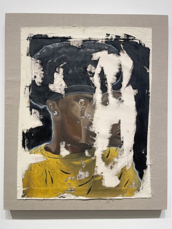Thomias Radin , Confused youth (character with yellow tee), 2019 , Steve Turner