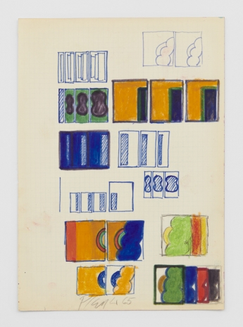Georg Karl Pfahler, Präkonzeption (Tex Series), 1965 , Simon Lee Gallery