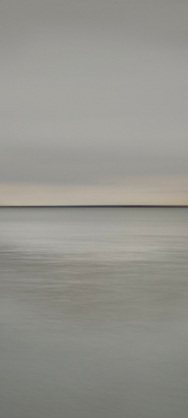 Nadav Kander, Horizons XVI, (Shoeburyness towards The Isle Of Sheppey), England, from the series Dark Line – The Thames Estuary, 2021 , Howard Greenberg Gallery