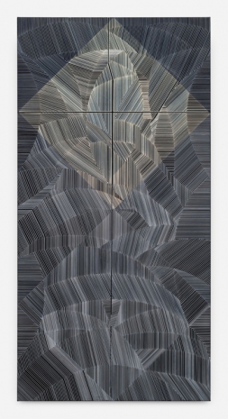 Peter Peri, “Vertigo of spacing”, 2021 , Almine Rech