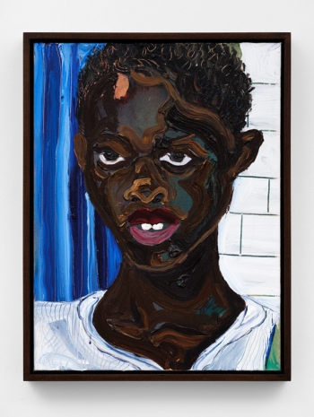 Ludovic Nkoth, Untitled Girl Portrait, 2022, MASSIMODECARLO