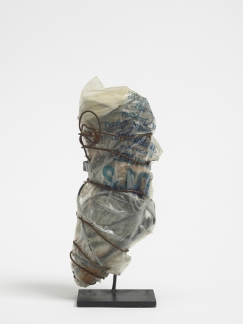 Philadelphia Wireman , Untitled (Plastic Bag with Blue Writing), c. 1970–1975, Herald St