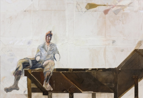 Reima Nevalainen, Figure Sitting on a Bed, 2020 , Galerie Forsblom