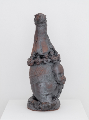 Martin Wong, Untitled (Coca-Cola Bottle with Baby Faces), 1970 , Galerie Buchholz