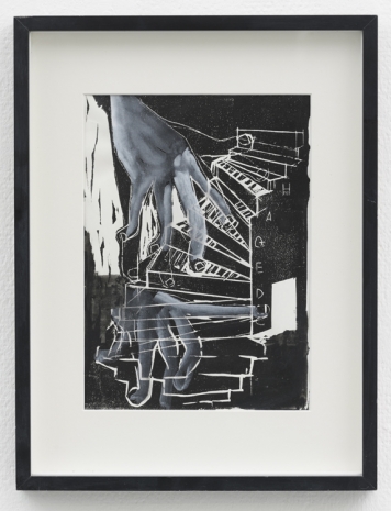 Stephen Wilks, Pianostairs, 2022, andriesse ~ eyck gallery
