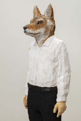 Stephan Balkenhol, Jackal, 2022 , Galerie Forsblom